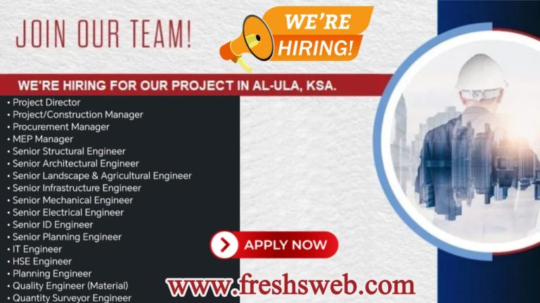 Alula Jobs in Saudi Arabia (2024) New Opportunities Available!